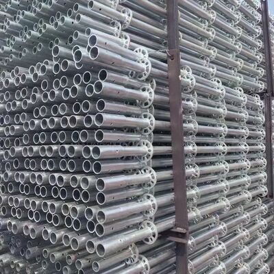 Max Height≤30m Ringlock System Scaffolding with Safety Factor≥4