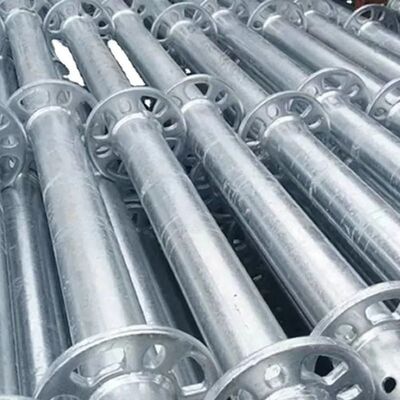 Fabricated Galvanized Q355 0.5-3m Scaffolding Vertical Pole Ringlock Standard