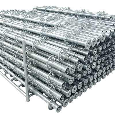 Modular System Scaffolding Hot Dip Galvanized Q235 Steel Ringlock Scaffold 48.3mm Tube for Construction Facade Access Working Platform BYTHAI
