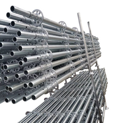 Scaffolding Pin Hot Dip Galvanized Q235 Carbon Steel Lock Pin 210mm Fit 48.3mm Tube for Ringlock Ledger Connection in Construction BYTHAI