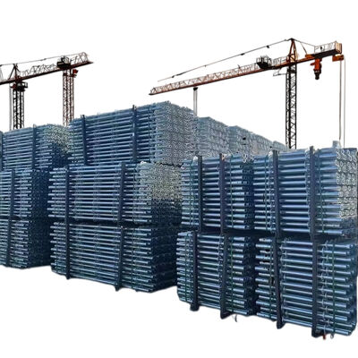 Scaffold System Hot Dip Galvanized Q355 Steel Ringlock Modular Scaffolding 48.3mm Tube for Building Construction Facade Access BYTHAI