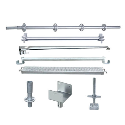 5x5 scaffolding hot dip galvanized steel 1.5m bay width ringlock type heavy load scaffolding for high-rise construction BYTHAI
