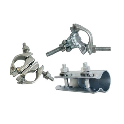 Putlog scaffolding hot dipped galvanized forged steel 48.3mm tube clamp high load capacity for single ledger scaffolding connection BYTHAI
