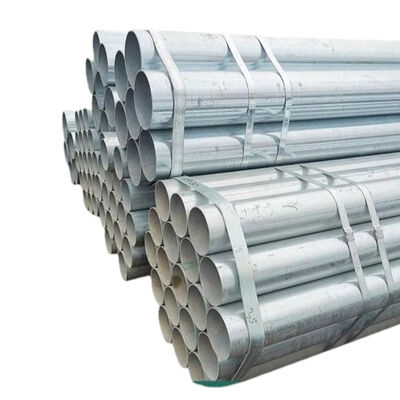 scaffolding galvanized pipe Q235 steel 48.3mm outer diameter 3.2mm wall thickness 1‑6m cuttable length for building site scaffolding frame assembly BYTHAI
