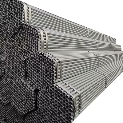 scaffolding galvanized pipe Q235 steel 48.3mm outer diameter 3.2mm wall thickness 1‑6m cuttable length for building site scaffolding frame assembly BYTHAI