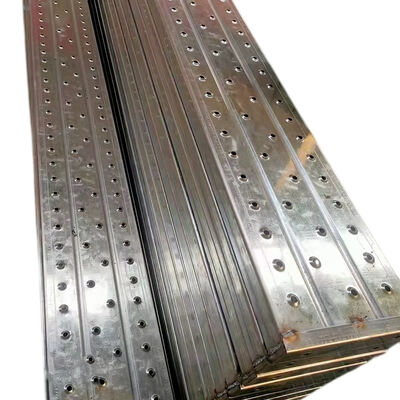 telescopic aluminum plank high grade aluminum alloy anti-slip reinforced for scaffolding platforms and construction walkways BYTHAI
