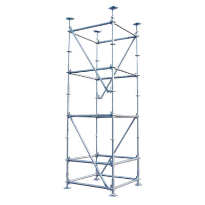 heavy load ringlock construction scaffolding Q235 hot dip galvanized steel high bearing capacity structure for large load construction support and formwork shoring BYTHAI