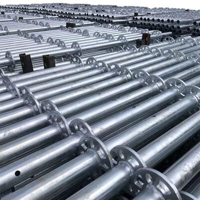 ringlock scaffold system full galvanized reinforced steel structure for formwork shoring and exterior building maintenance support BYTHAI