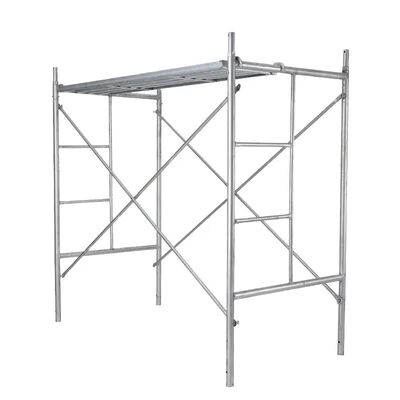 Stability-Enhanced Scaffolding Frame System with Powder Coating