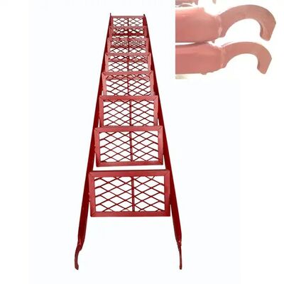 HDG Coated Scaffolding Climbing Ladders Heavy Duty Step Extension Ladder