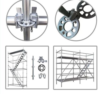 Building Construction Ringlock System Aluminium Scaffolding Platform
