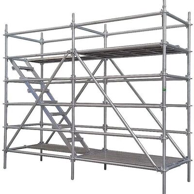OEM ODM Metal Ring Components Q235 Steel Ringlock Scaffolding System