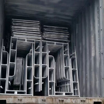 High Durability Q235 OEM Walk Through Frame For America , China Scaffold Supplier