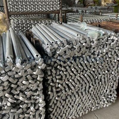 Strength Q235 Steel Rosette Ringlock Scaffolding Set for Industrial Construction Staging