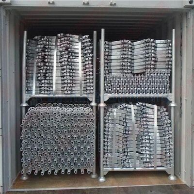 Strength Hot-dip Galvanized Ring Lock System Scaffolding For Oil & Gas Project