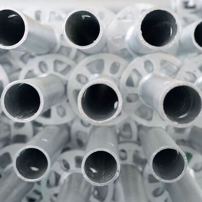 HDG Q355 Allround Modular Pole Rosette Scaffolding System Components Ring Lock