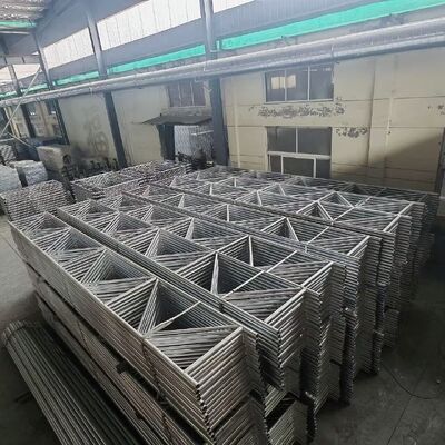 All Round Ringlock Scaffolding System Lightweight Galvanized 48.3mm 1.5m Supplier