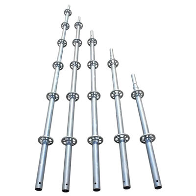 Ring Scaffolding Hot Dip Galvanized Q355 Steel Ringlock System 48.3mm Tube for Construction Facade Access and Working Platform BYTHAI