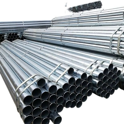GI Scaffolding Pipe, Hot-dip Galvanized Welded GI Scaffolding Pipe, 48.3mm OD, 3.2mm Wall Thickness for Building Scaffold Frames BYTHAI