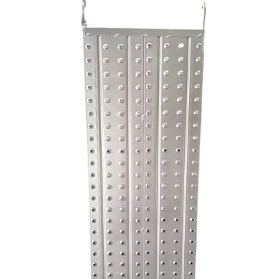 Aluminum Walkboard, 240mm Width, 3m Standard Length, Grooved Anti-slip Surface, Lightweight Aluminum Walkboard for Scaffold Working Platform BYTHAI