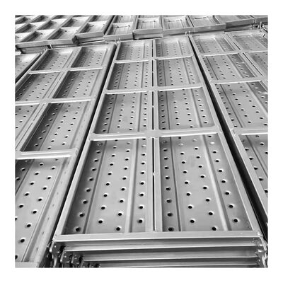 expandable aluminum planks high grade aluminum alloy telescopic extendable anti-slip surface for scaffolding platform adjustment and construction site walkways BYTHAI