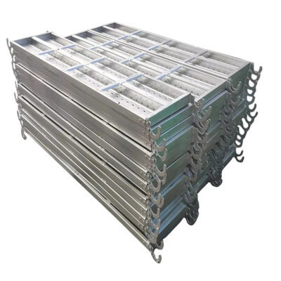 scaffolding steel board Q235 hot dip galvanized thickened steel anti-slip surface heavy load bearing for construction platforms and scaffolding walkways BYTHAI