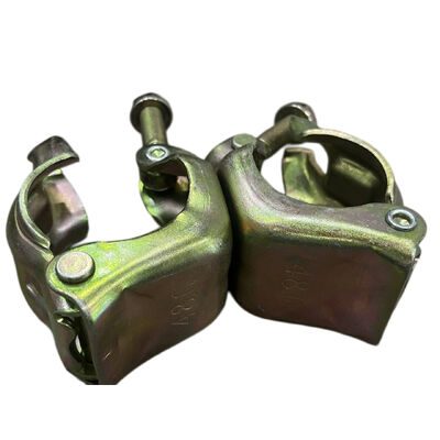 fixed coupler scaffolding Q235 hot dip galvanized forged steel fixed angle heavy duty for scaffolding tube connection and building structure fastening BYTHAI